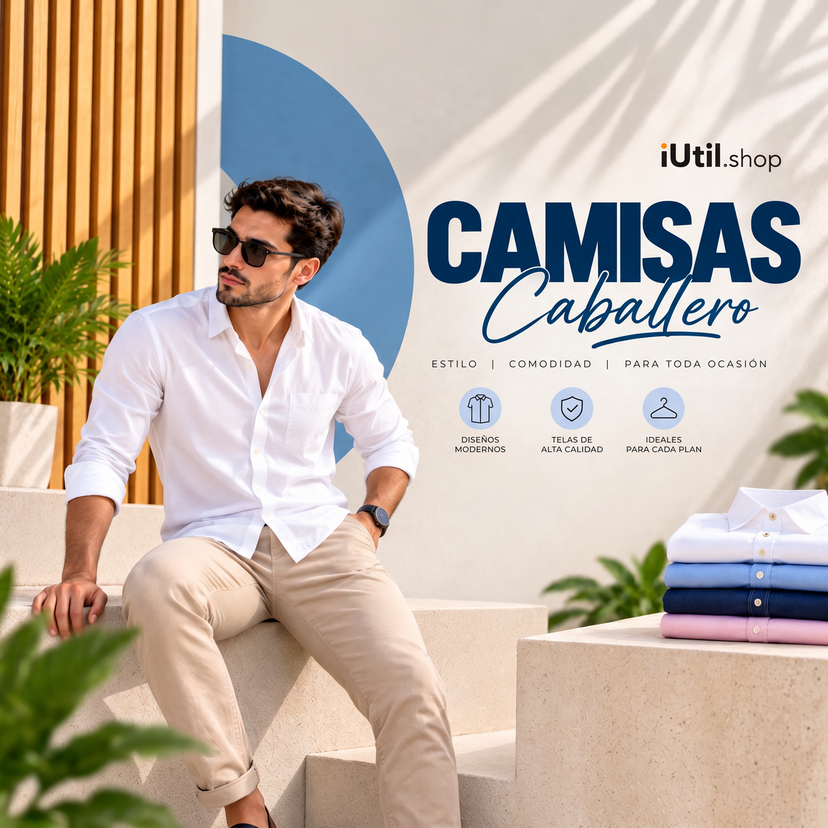 Camisas para caballero iUtil.shop