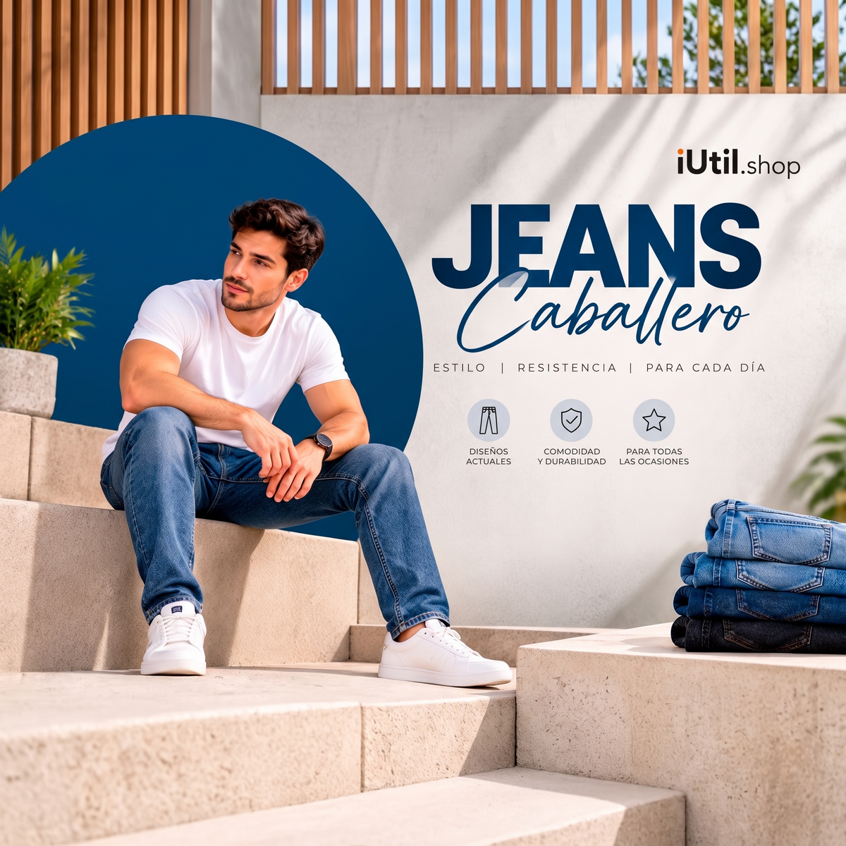 Jeans para caballero iUtil.shop