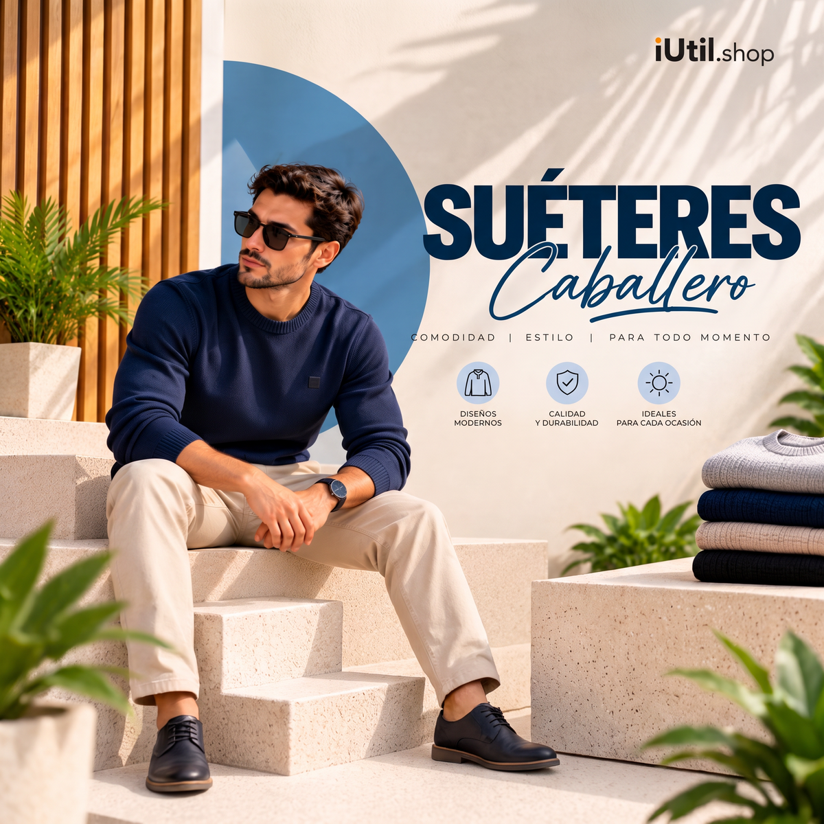 Suéteres para caballero iUtil.shop