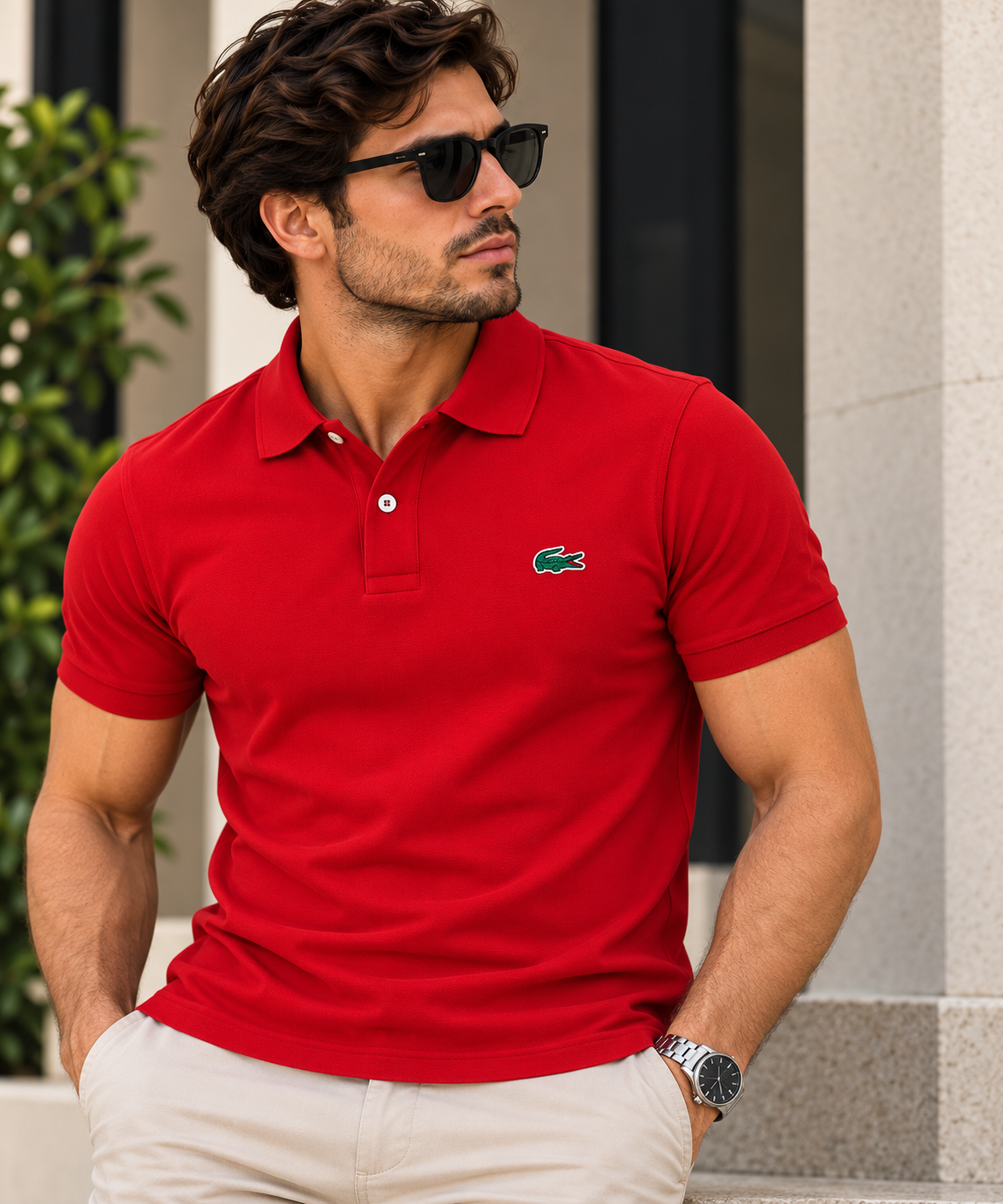 Polo Hombre Clásico- ref.laco