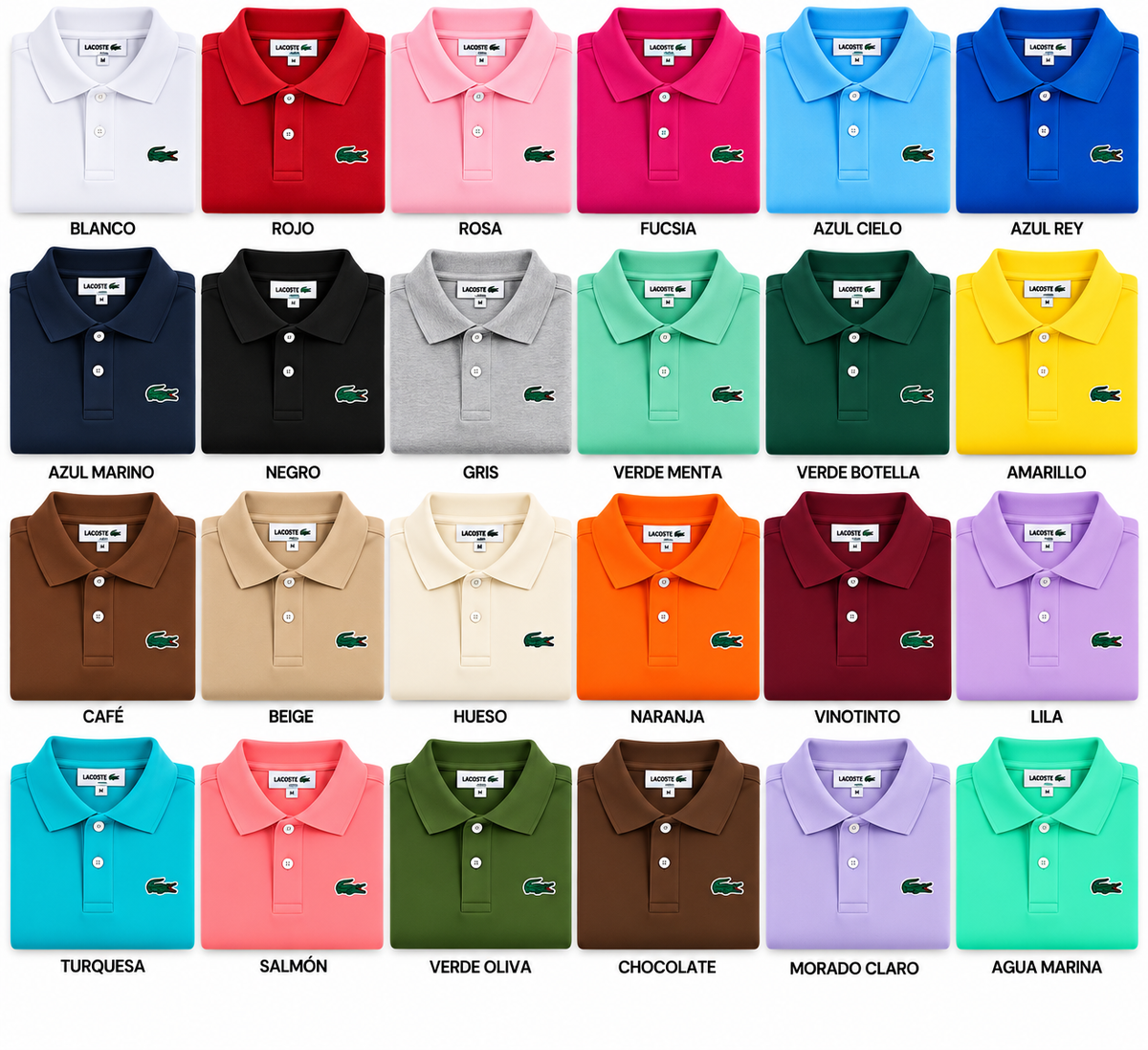 Polo Hombre Clásico- ref.laco
