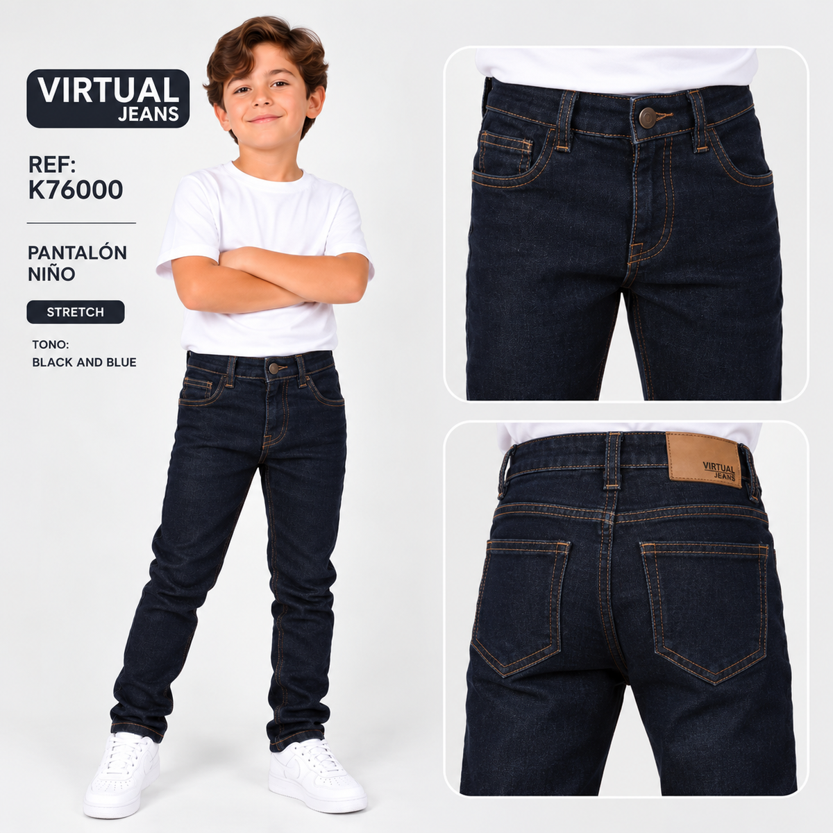 Jean Niño Skinny Stretch – Ref. K76000