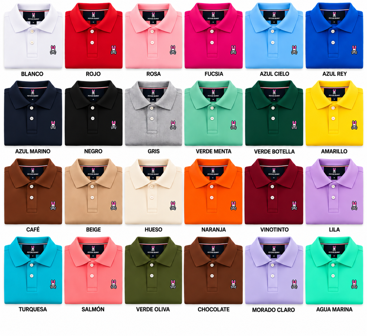 Polo Hombre Piqué – Estilo  Bunny