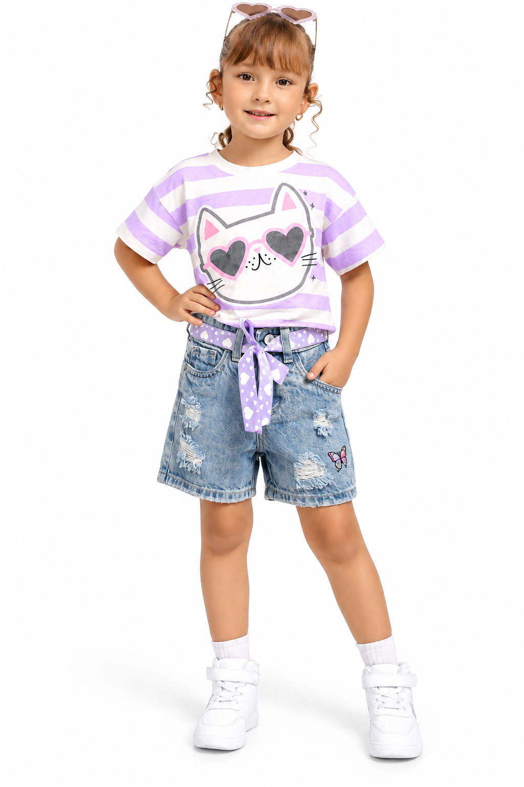 Bermuda rígida para niña – Ref. 4003 | Titaye Jeans