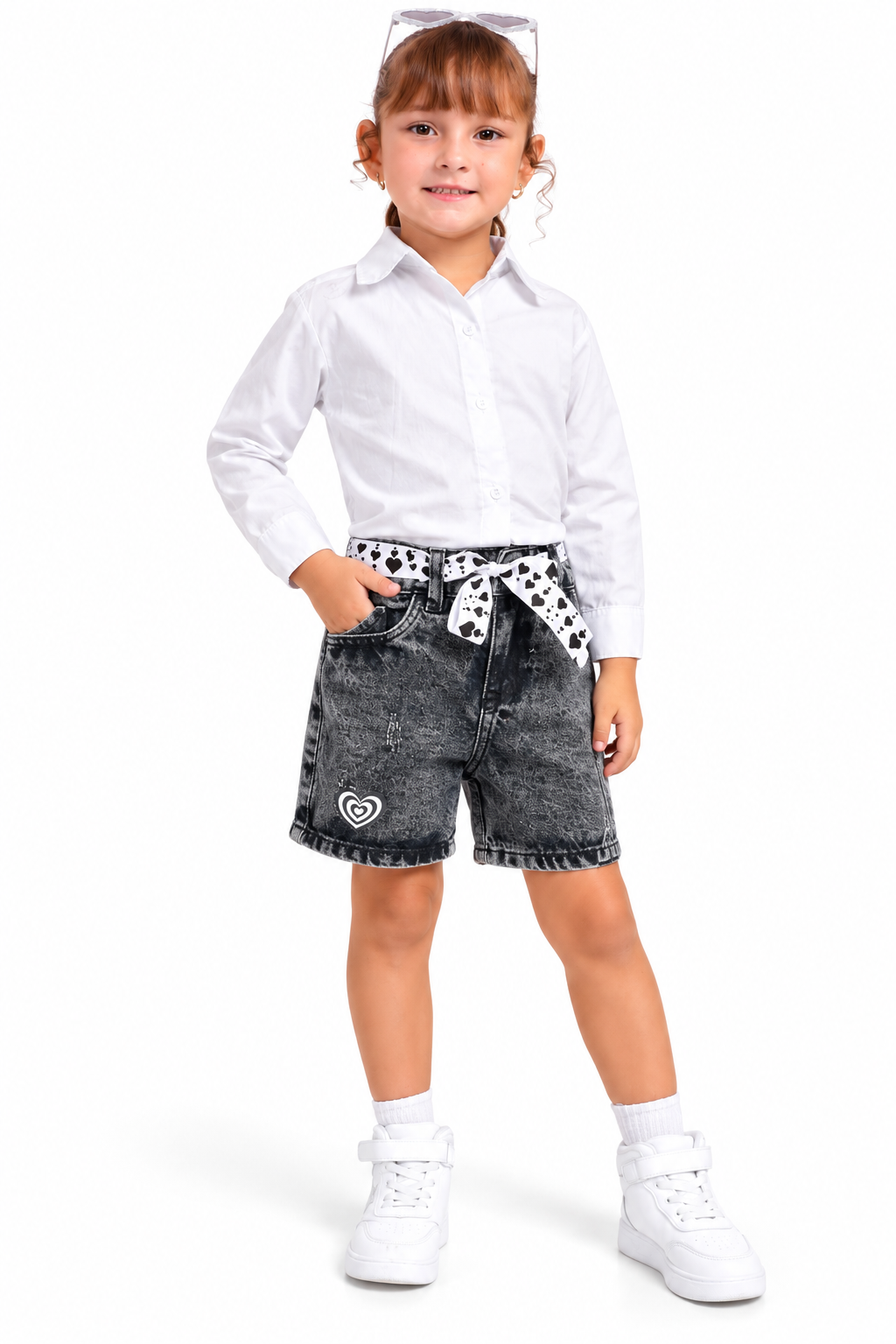 Bermuda Rígida Kids para Niña – Ref. 4002
