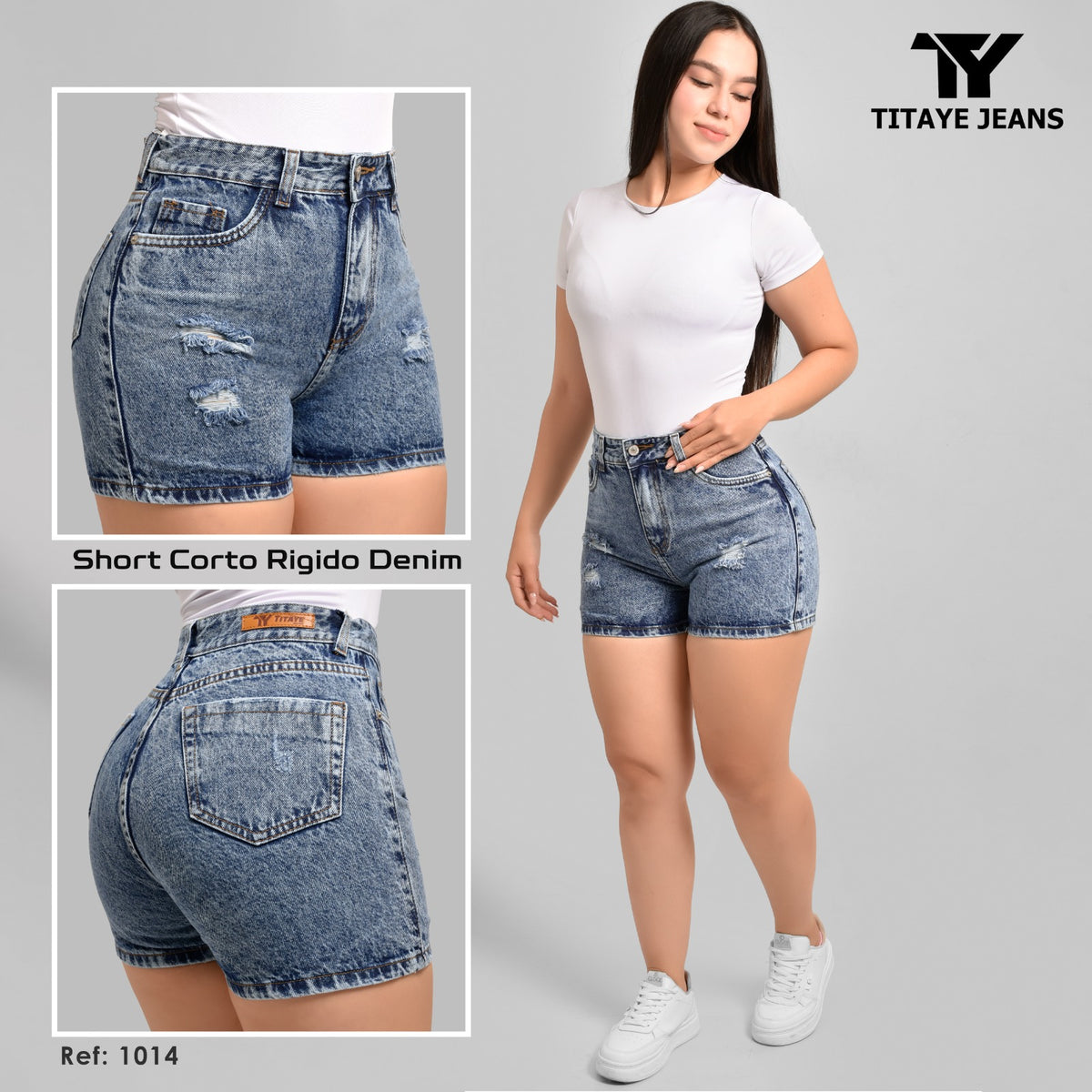 Short Mujer Denim Corto – Ref. 1014