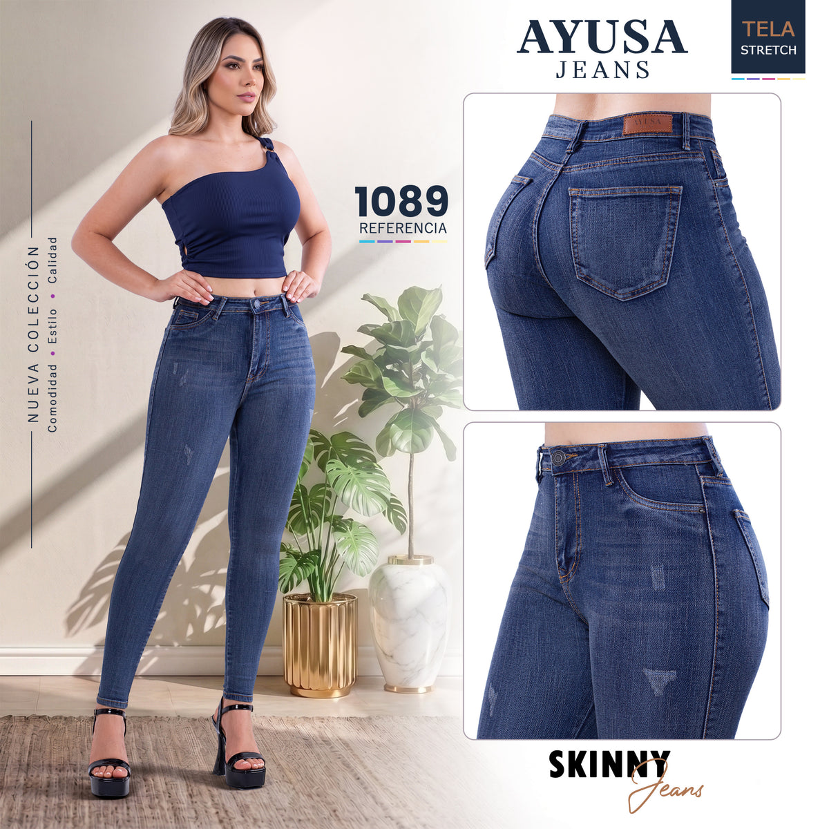 Jean Mujer Skinny – Ref. 1089