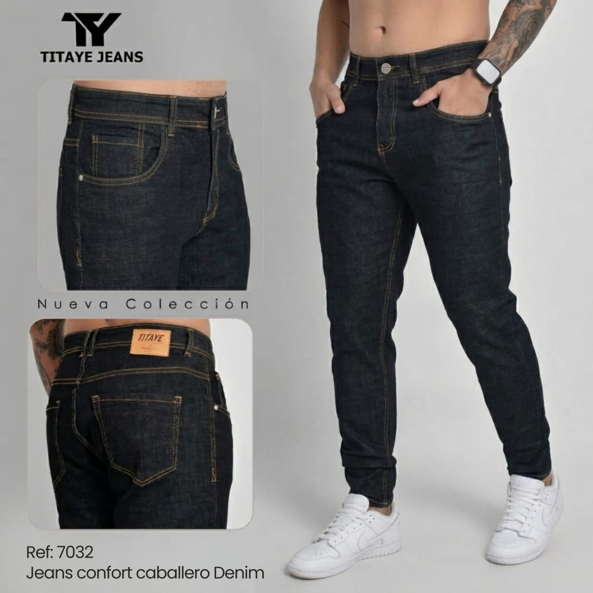 Jean Comfort Denim para Hombre – Ref. 7032
