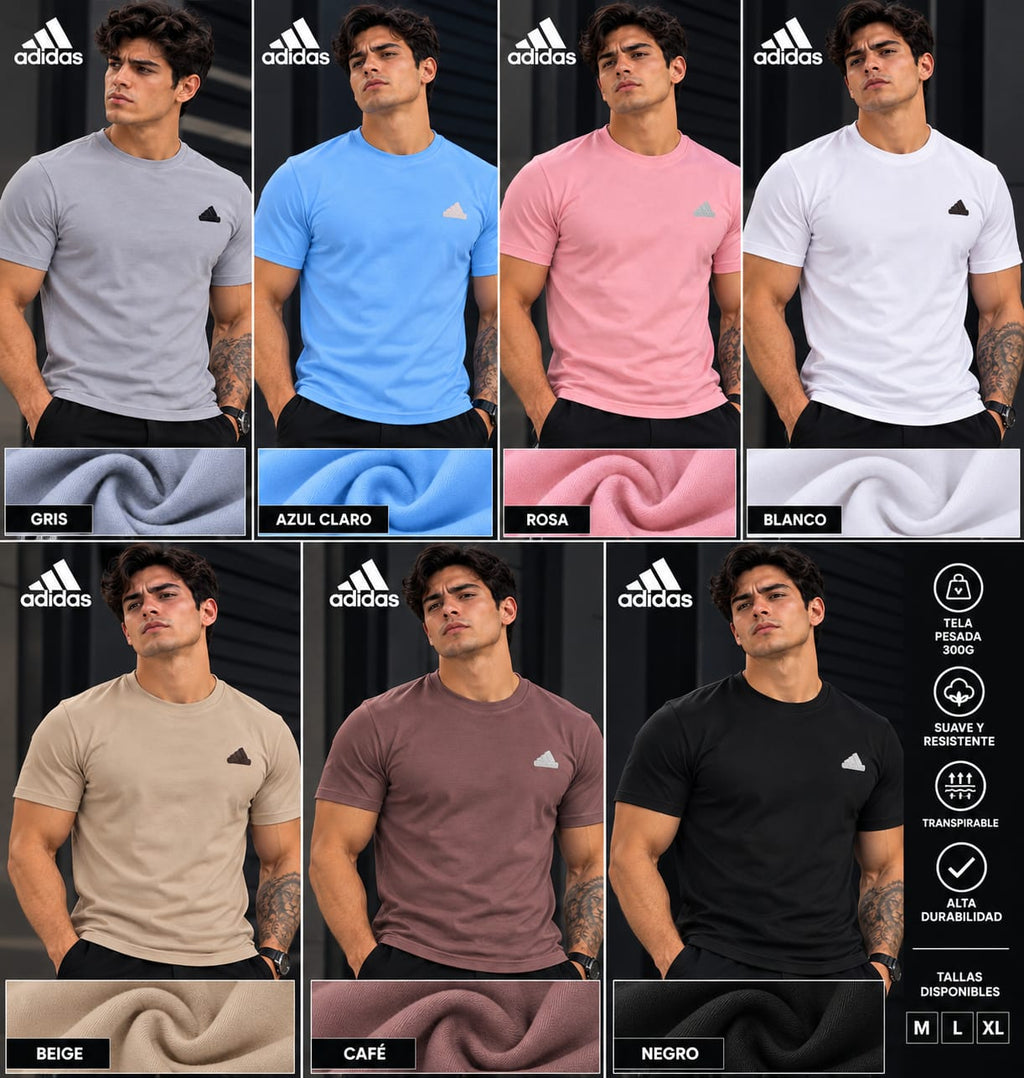 Camiseta Básica Caballero alta gama