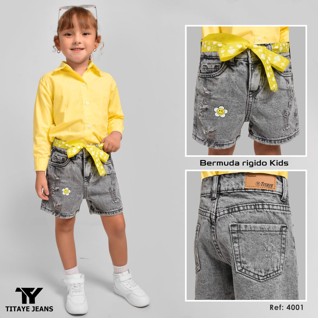 Bermuda Rígido Kids – Ref. 4001